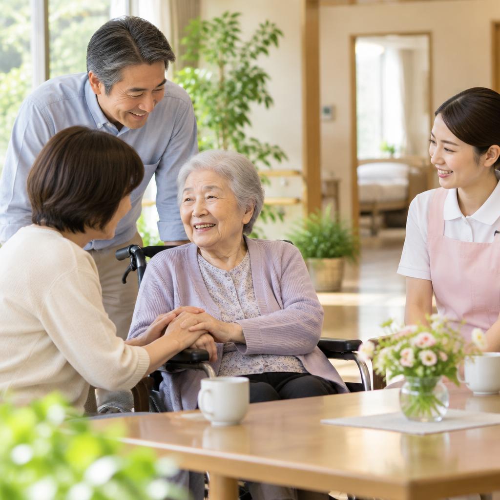 入居者の声から考える「うれしい面会」と家族の安心