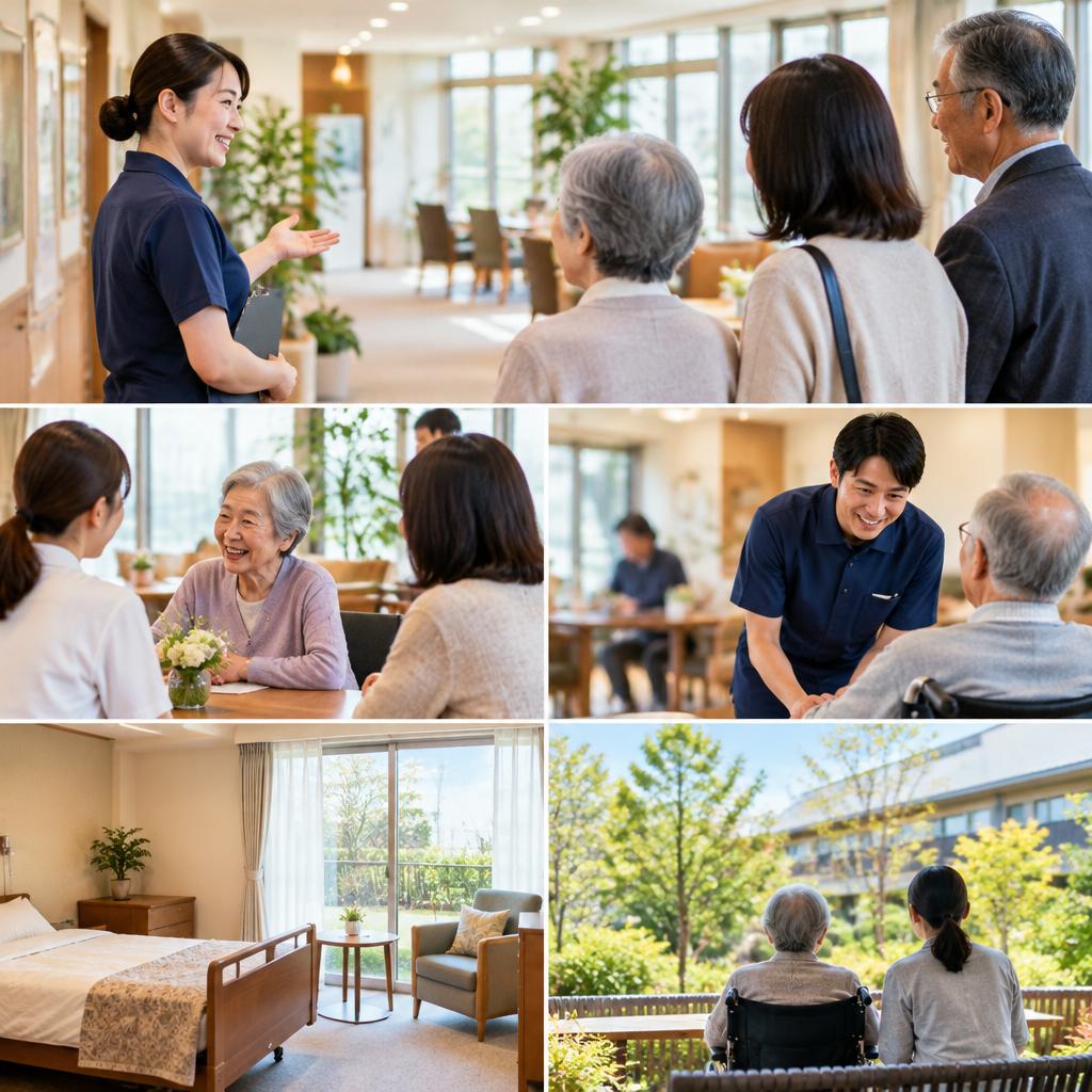 入居者の声と見学で、施設の雰囲気を確かめる