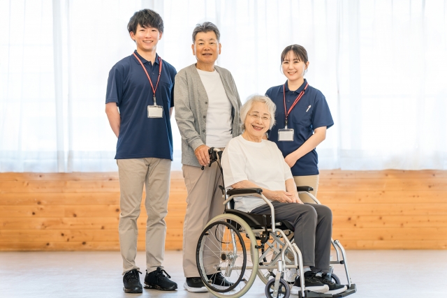 豊富な人員配置